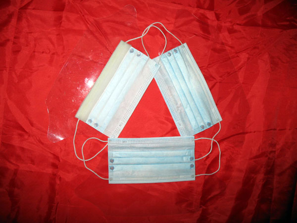 B5-Face Mask with Eye Shield